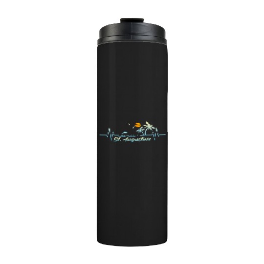 Augustine Florida Souvenir Spring Break Thermal Tumblers