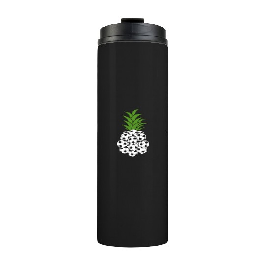 PINEAPPLE SOCCER BALL Thermal Tumblers