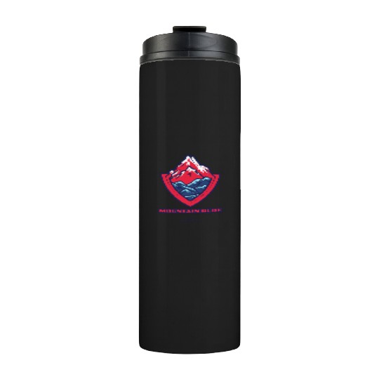 mountain dude Thermal Tumblers