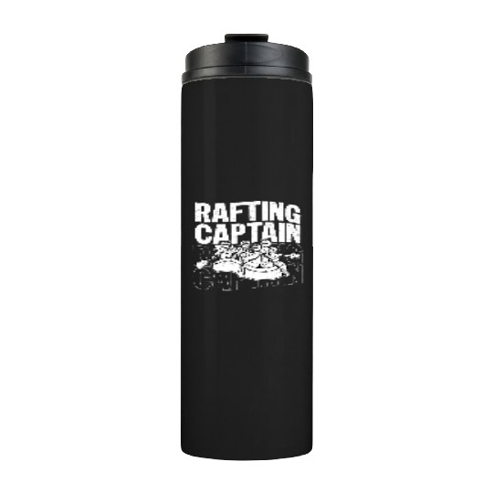 Rafting Captain White Water Wild River Paddling Thermal Tumblers