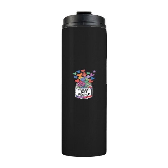 Labels Jars Not People Heart Jar Thermal Tumblers