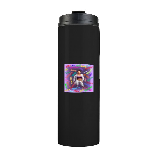 Multi language gym design Thermal Tumblers