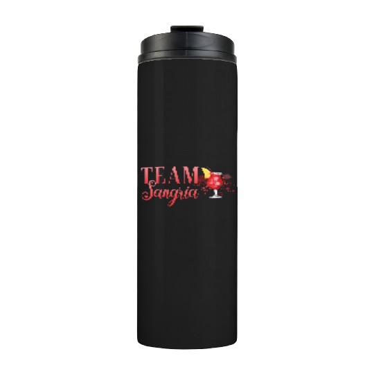 Cocktail Bartender Team Sangria Thermal Tumblers