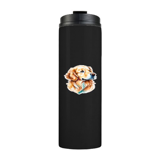 Golden Retriever Golden Retriever Thermal Tumblers