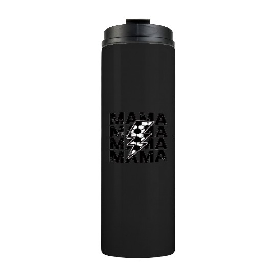 Soccer Mama Lightning Bolt Thermal Tumblers