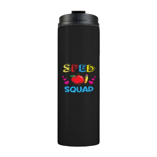 Sped Teacher special education teacher quad Thermal Tumblers