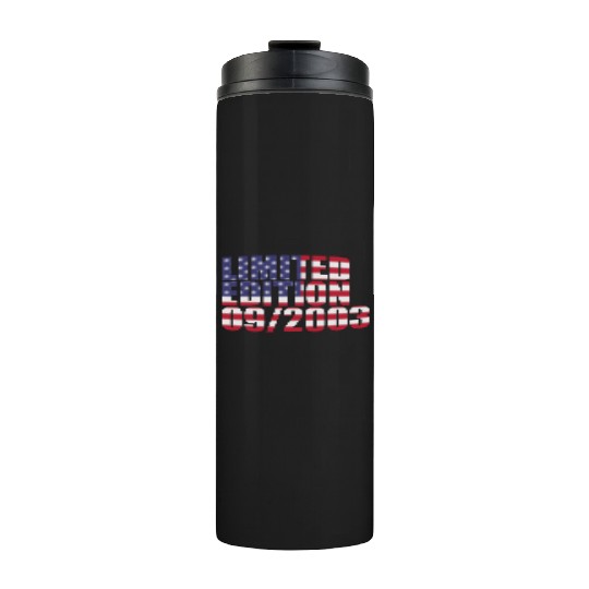 21st birthday Limited Edition USA 09/2003 Thermal Tumblers