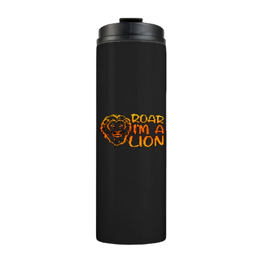 Roar I'm A Lion 4 Thermal Tumblers