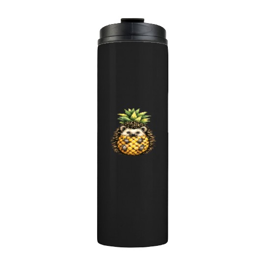 Spiky Pineapple Fruit Lover Funny Design Thermal Tumblers