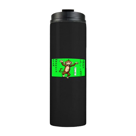Even monkeys Fall from trees Monkey Thermal Tumblers