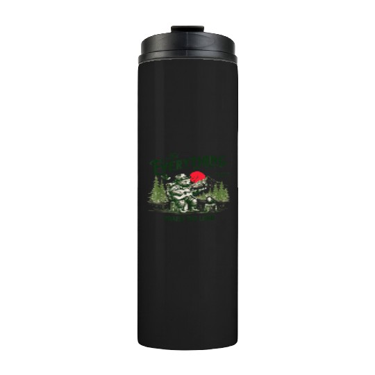 Christian Bible Verse Bear Let Everything That Bre Thermal Tumblers