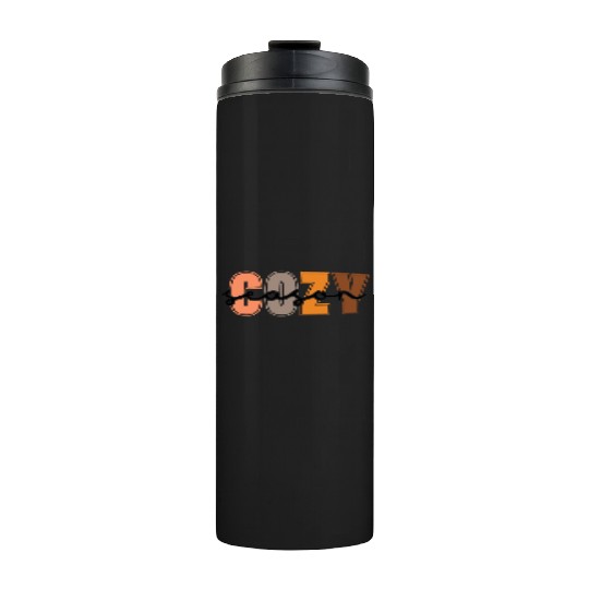 Cozy Season, Fall Season Thermal Tumblers