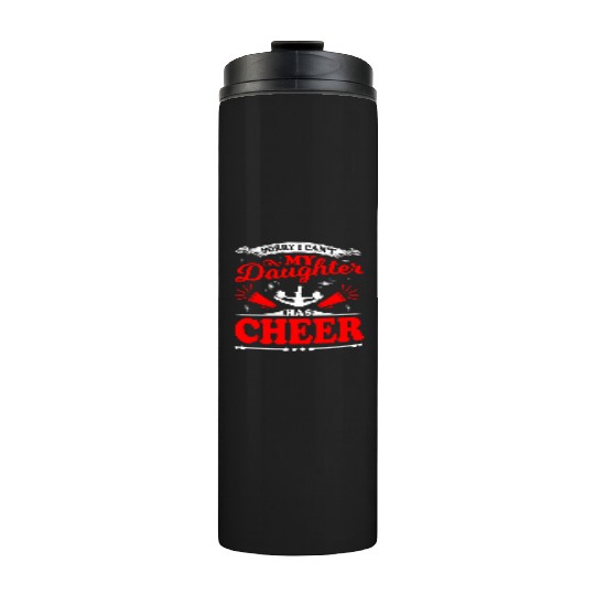 My Daughter Cheer Mom Cheerleading Mother's Day Thermal Tumblers