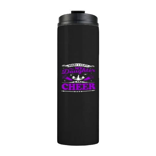My Daughter Cheer Mom Cheerleading Mother's Day Thermal Tumblers