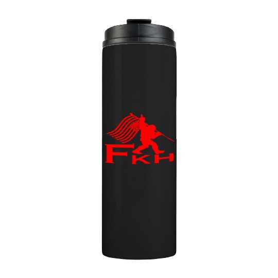 Bigfoot FKH Flag LIKE US ON FACEBOOK # Thermal Tumblers