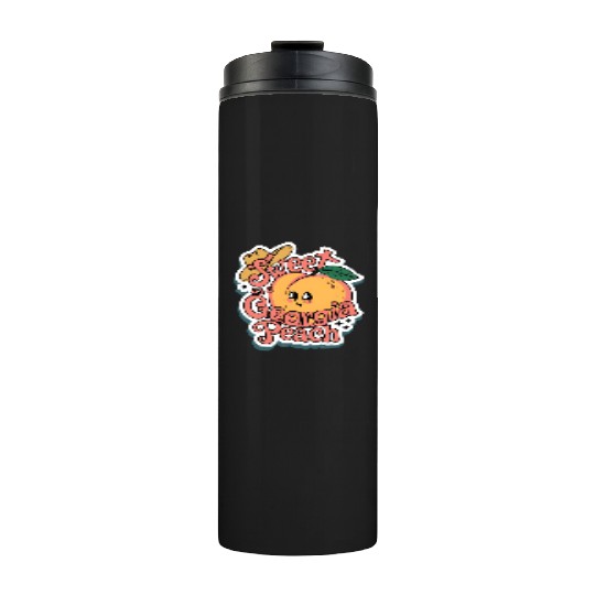 Sweet as a Georgia Peach Sticker.t-shits Thermal Tumblers