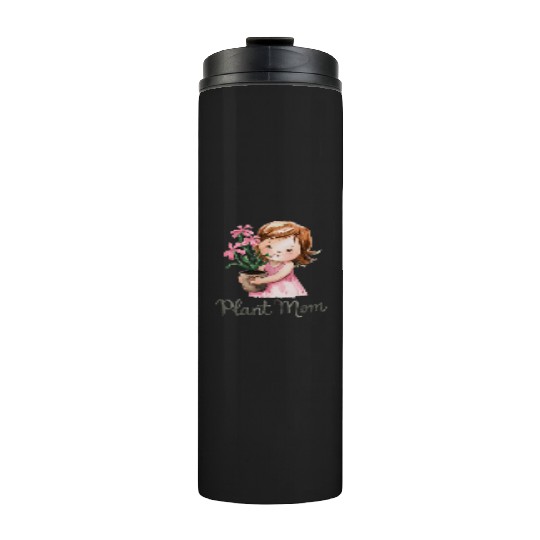 plant mom Thermal Tumblers