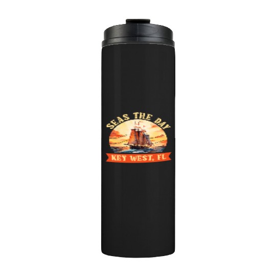 Florida Keys SEAS THE DAY IN KEY-WEST FLORIDA Thermal Tumblers
