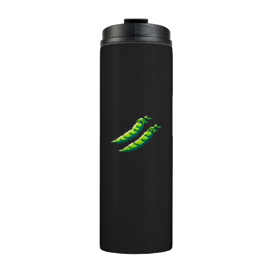 8 Bit Pixel Peas Thermal Tumblers