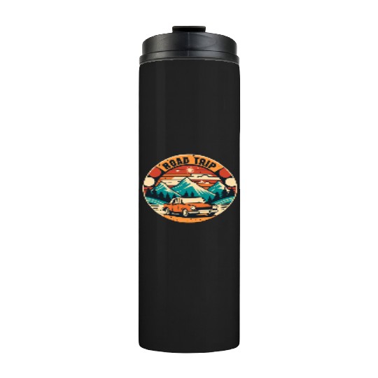 road trip lover Thermal Tumblers