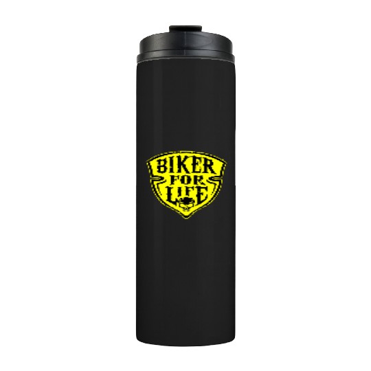 Biker For Life Shield LIKE US ON FACEBOOK # Thermal Tumblers
