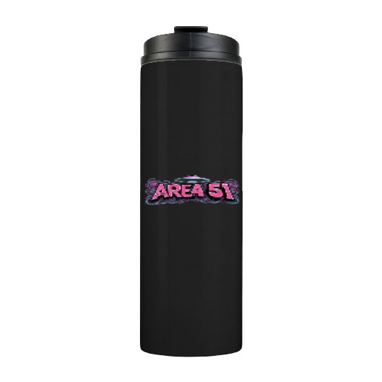 AREA 51UFO GRAFFITI Thermal Tumblers