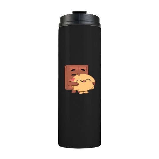 Discover Sweet Embrace Choco And Pancake Love Thermal Tumblers