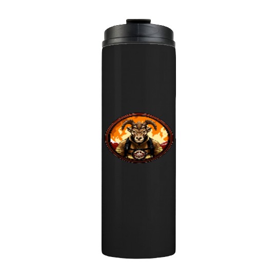 Capricorn Firefighter Thermal Tumblers