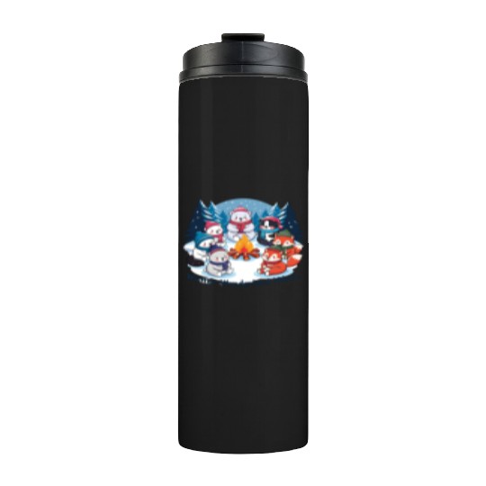 Winter wonderland vibes Thermal Tumblers