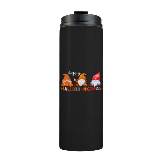 HalloThanksMas Thermal Tumblers