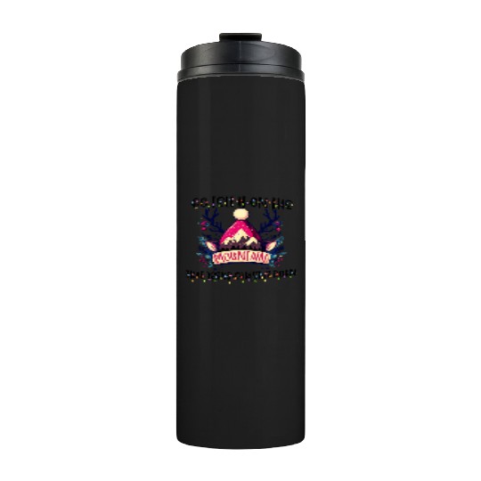 Go Tell It On The Mountain That Jesus Is Born Thermal Tumblers