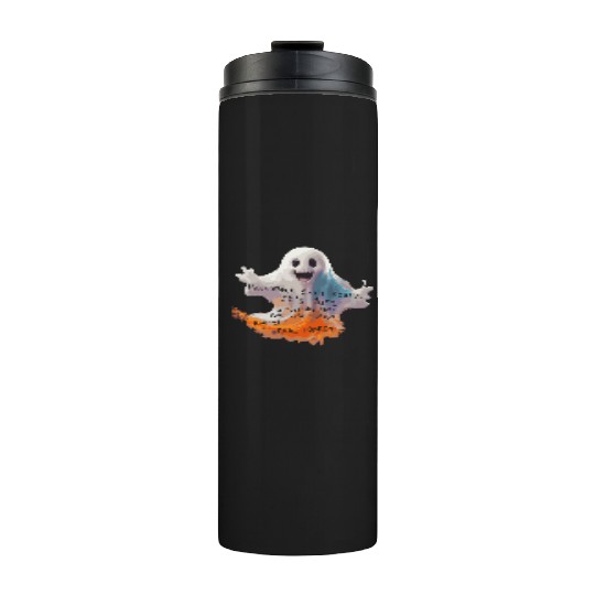 Ghost Real Horror Transparent Thermal Tumblers