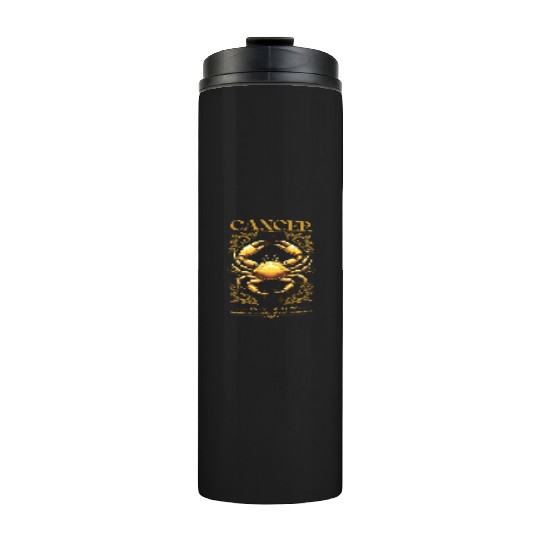 Cancer Zodiac Sign Thermal Tumblers