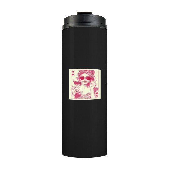joker girl Thermal Tumblers