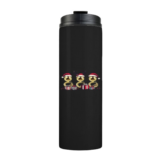 Sousaphone Christmas Orchestra Brass Band Thermal Tumblers
