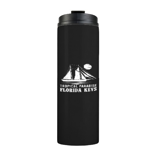 Florida TROPICAL PARADISE KEY-WEST COAST Thermal Tumblers