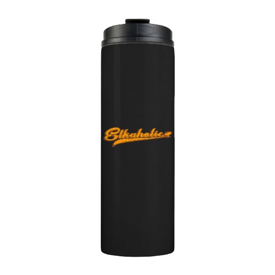 Elk Hunting Elkaholic Hunters Thermal Tumblers