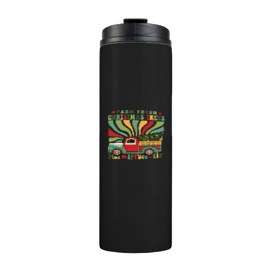 Farm Fresh Christmas Trees Thermal Tumblers