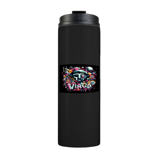 planet virgo robo Thermal Tumblers