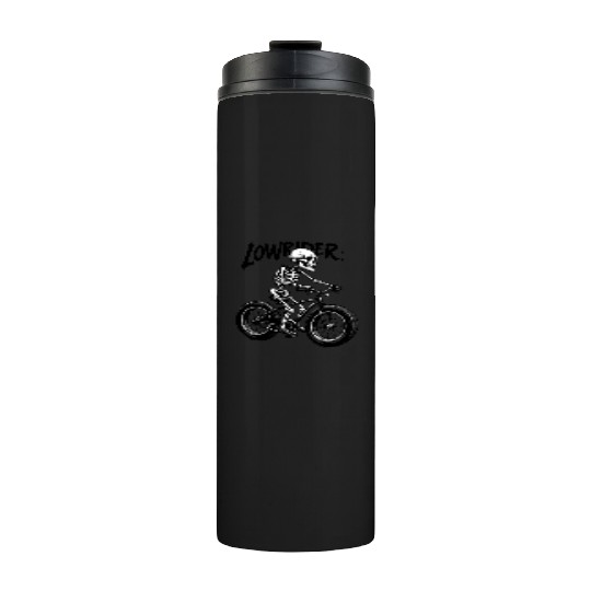 Lowrider Skeleton Art Thermal Tumblers
