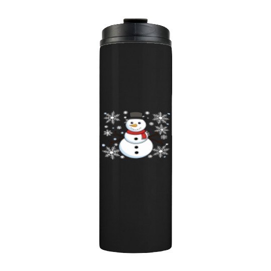 jellyfish crismas Thermal Tumblers