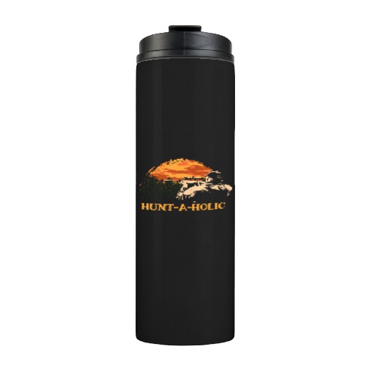 Hunt a holic Deer Hunting Elk Hunter Spearfishing Thermal Tumblers