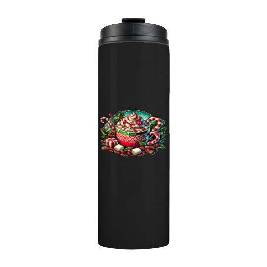 Festive Hot Cocoa Christmas Delight Thermal Tumblers