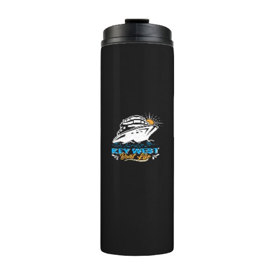 KEY-WEST BOAT LIFE Sailing Florida Keys West Keys Thermal Tumblers