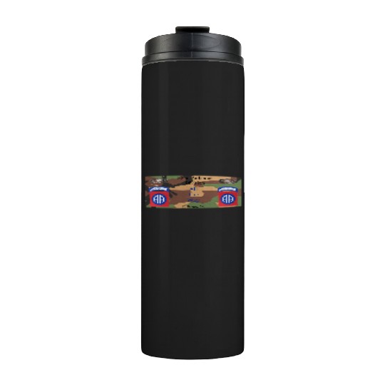 This 82nd Airborne All the Way gift for veterans Thermal Tumblers