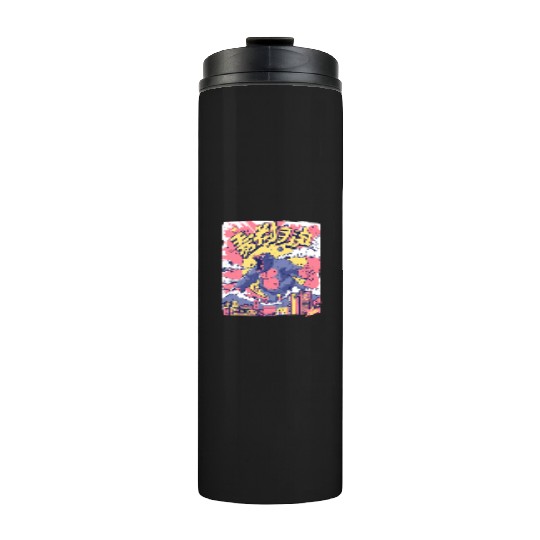 Kaiju Gorilla – Neon City Rampage Thermal Tumblers