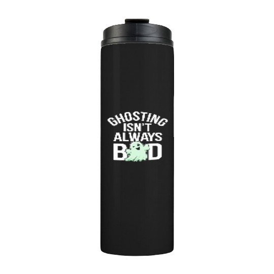 Paranormal Comedy Funny Ghost Humor Lighthearted Thermal Tumblers