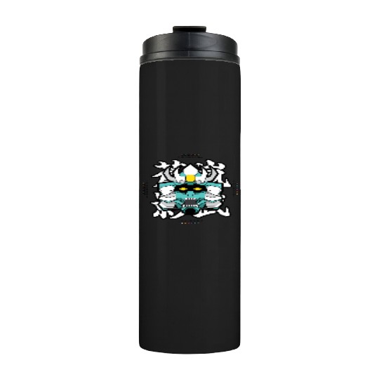 SEKMOLAI - Samurai Teal Thermal Tumblers