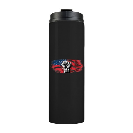 Martin Luther King Day Fight for the poeple Thermal Tumblers