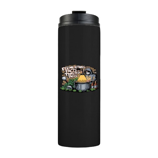 Craft Beer Brewing & True Crime Twisted Tales Thermal Tumblers